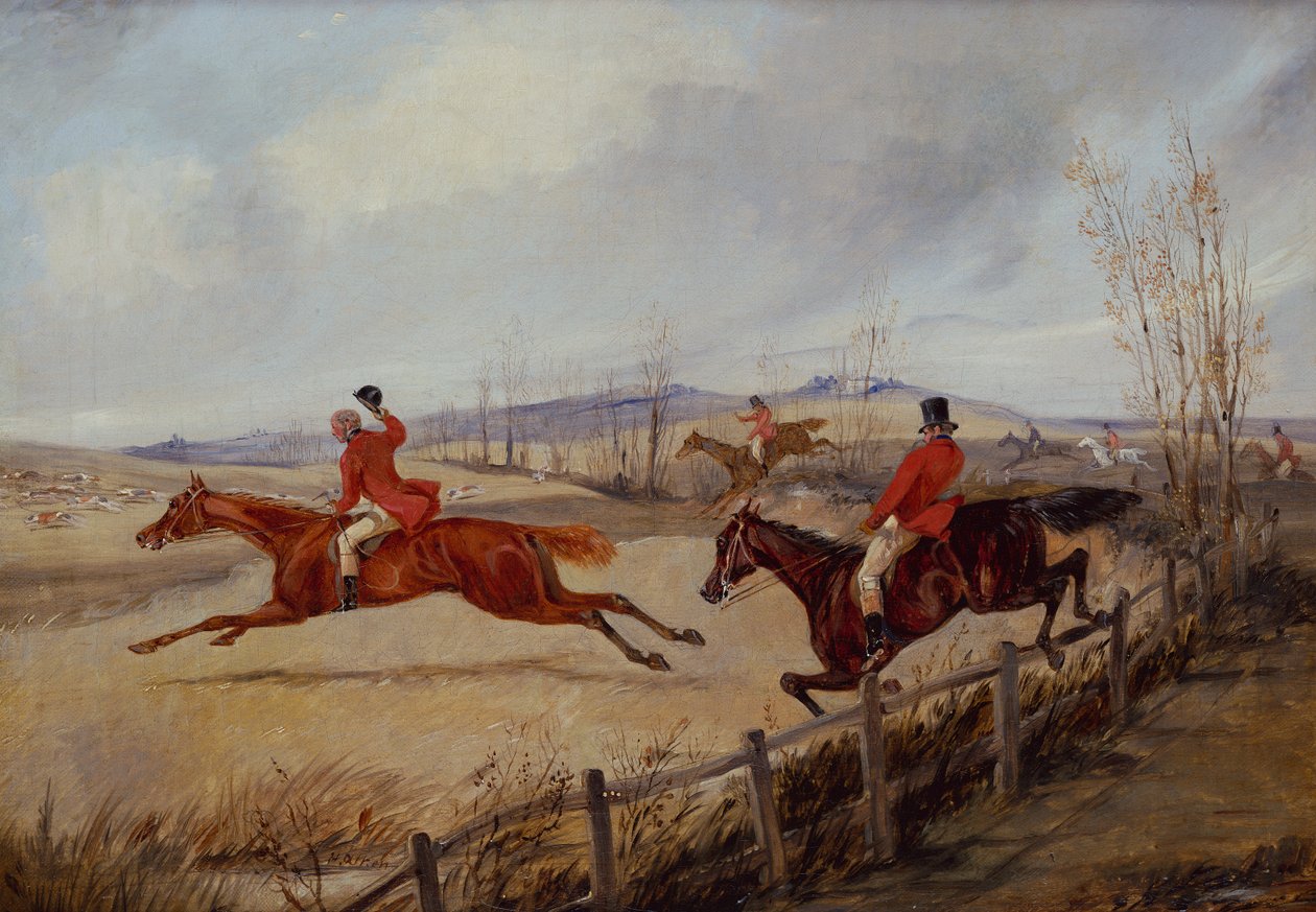 Full Cry (tuval üzerine yağlı boya) by Samuel Henry Alken