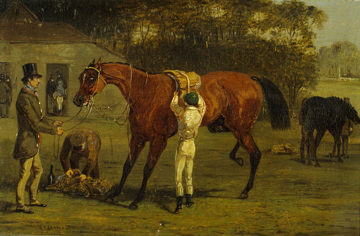 Eyer (tuval üzerine yağlı boya) by Samuel Henry Alken