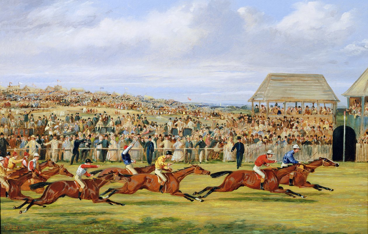 1862 Derbisinin Finişi, 1862 (çift için bkz. 451912) by Samuel Henry Alken