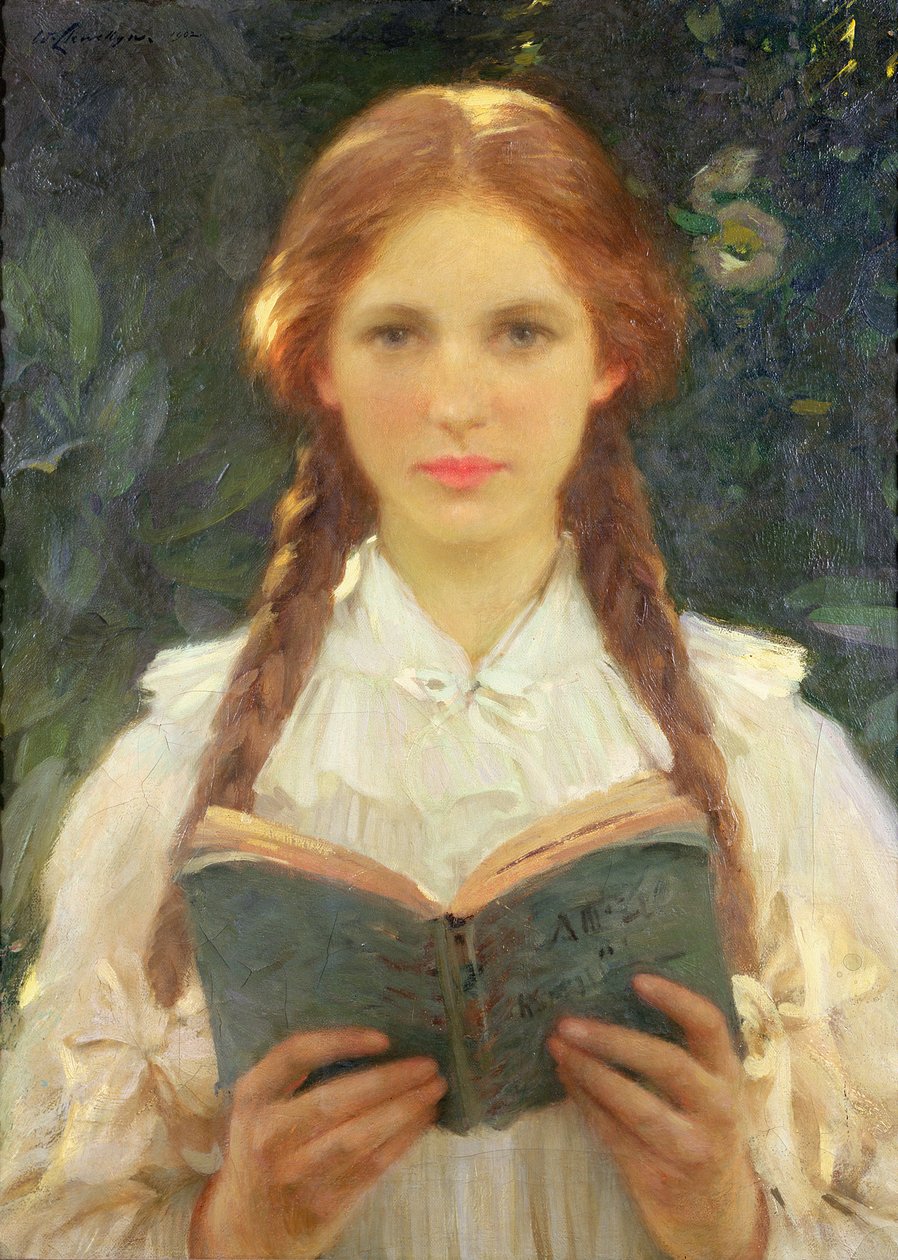 at kuyruklu kız by Samuel Henry William Llewelyn