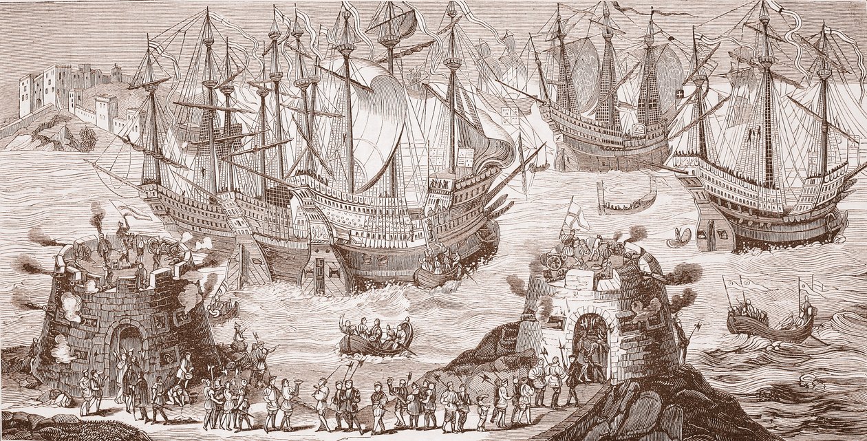 Henry VIII, The Royal Society of Antiquities tarafından yayınlanan büyük baskıdan Dover