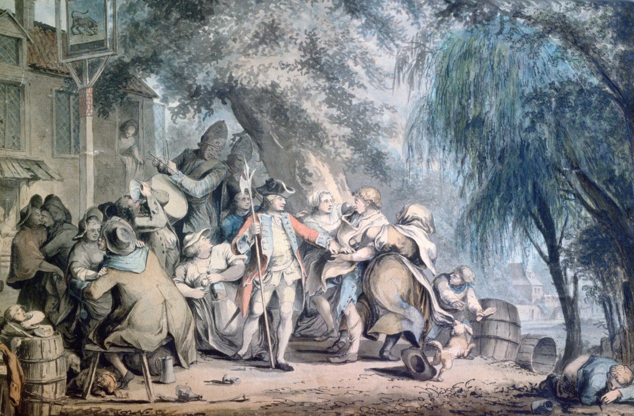 Acemi Çavuş, 18. yüzyıl by Samuel Hieronymous Grimm