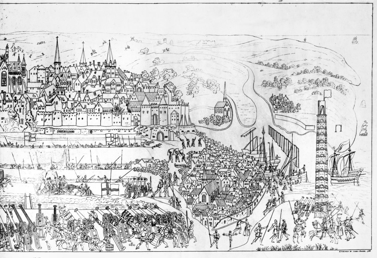 Boulogne Kuşatması, Kral VIII. Henry (1491-1547) tarafından 1544