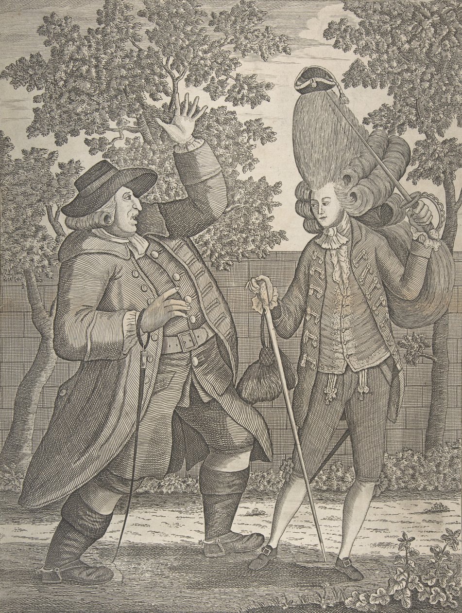 İyi günler, Bu benim Oğlum Tom mu, ca. 1773. by Samuel Hieronymus Grimm