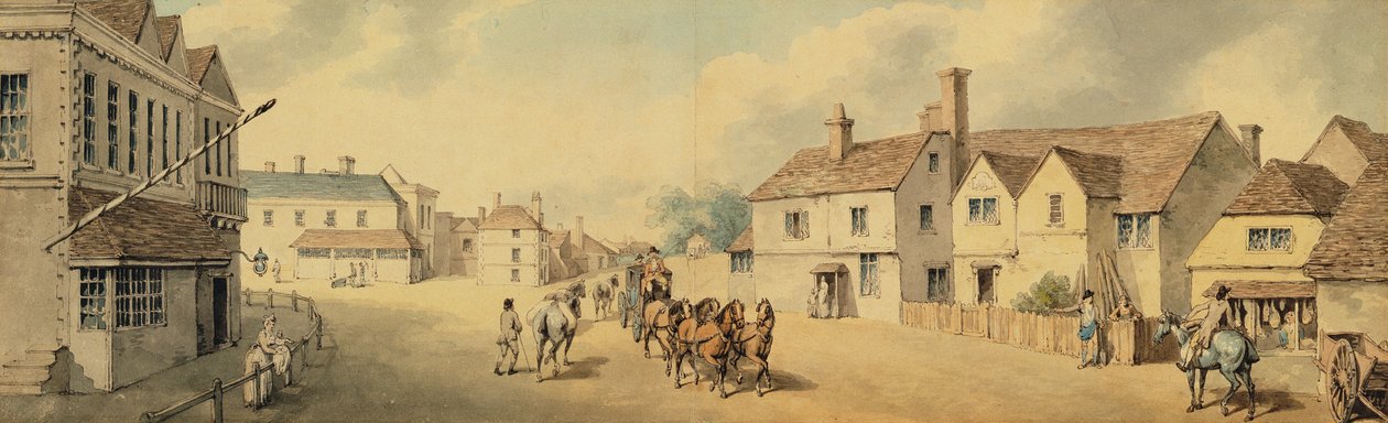 Bir Koç ve Dörtlü Chippenham, Wiltshire