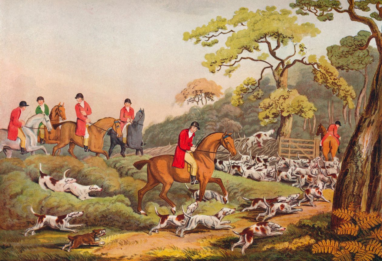 Örtüye Gidiyor, c1810, 1922 by Samuel Howitt