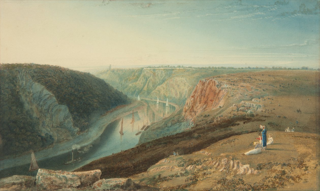 Gözlemevi Tepesinden Avon, 1825 dolayları by Samuel Jackson