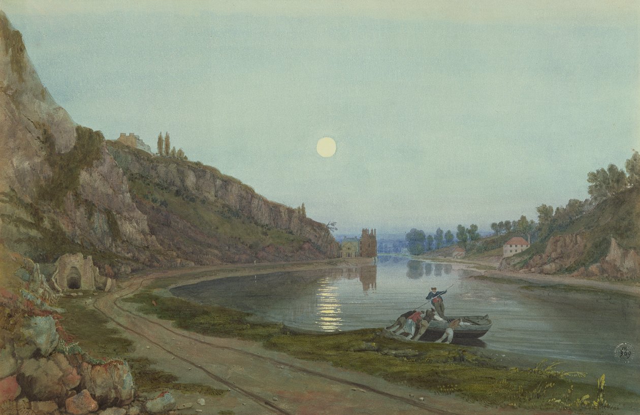 Mehtap tarafından Yeni ve Eski Hotwell Evleri, c. 1825 by Samuel Jackson