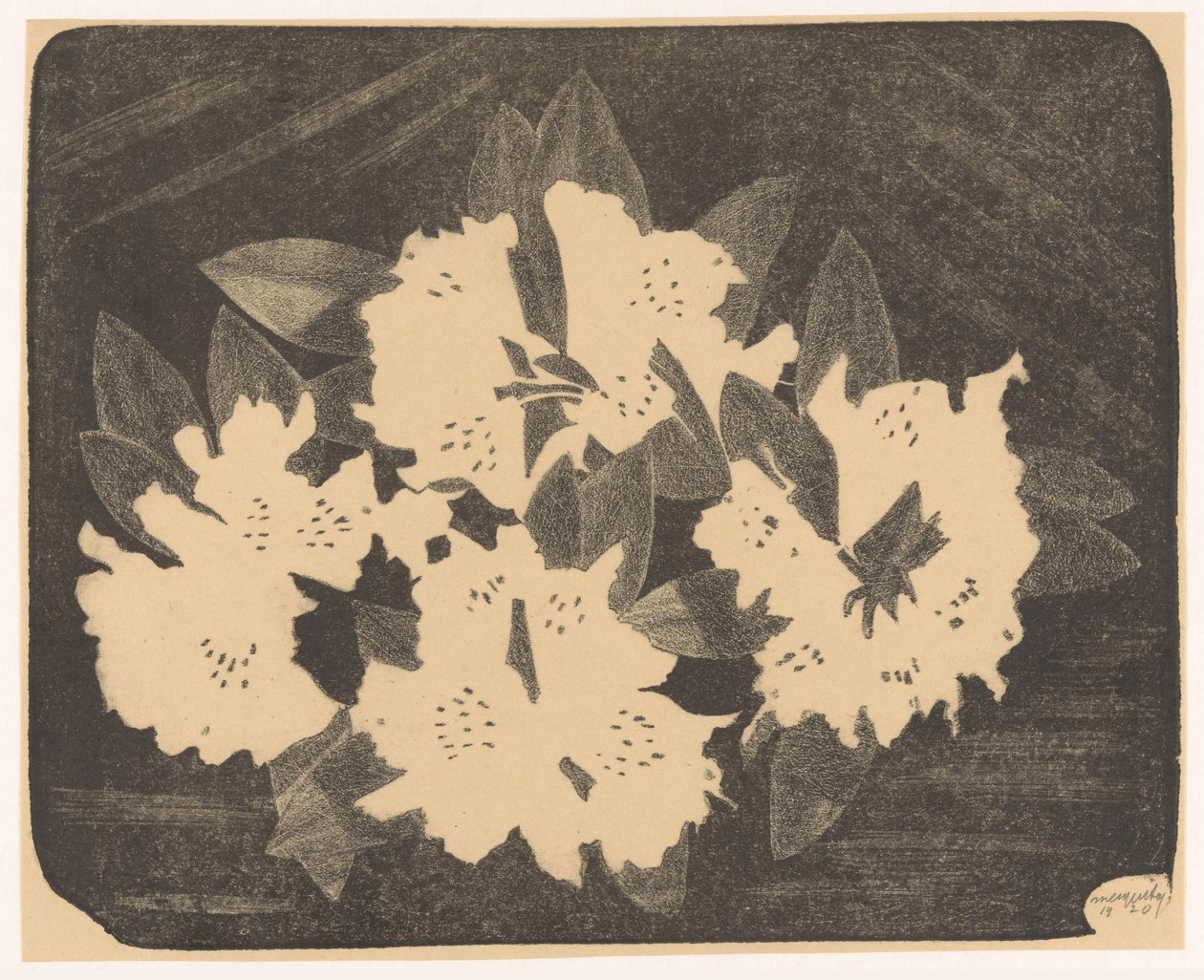ormangülü by Samuel Jessurun de Mesquita (signed by artist)