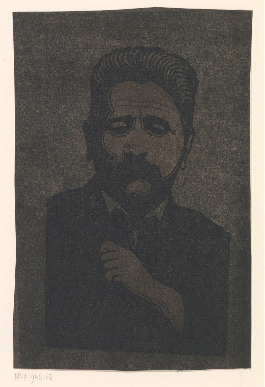 Otoportre (alt gölge ile) by Samuel Jessurun de Mesquita (signed by artist)