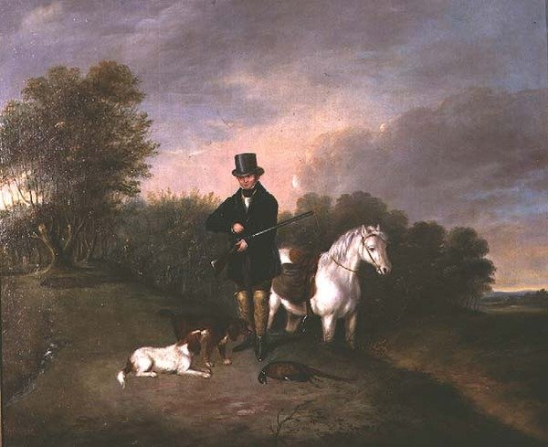 Köpekler ve oyun ile sporcu by Samuel John Egbert Jones