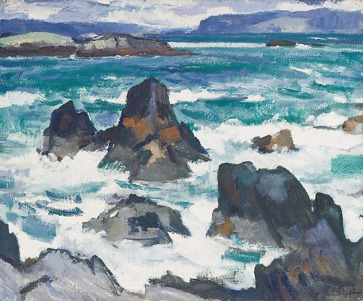 Zor Bir Gün, Iona by Samuel John Peploe