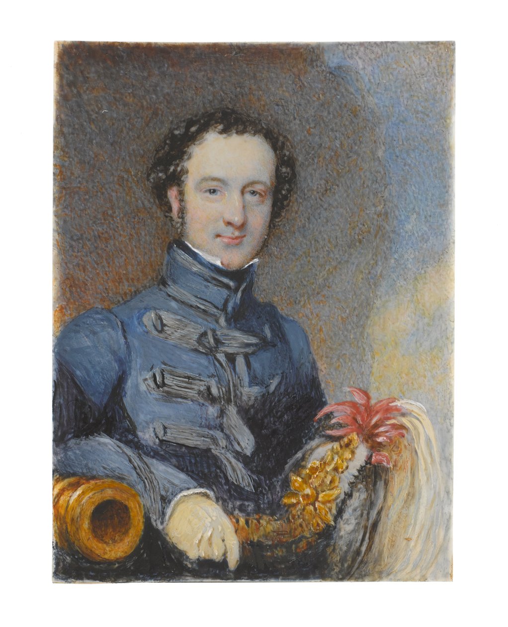 Kaptan William Siborne, 1830 dolaylarında by Samuel Lover
