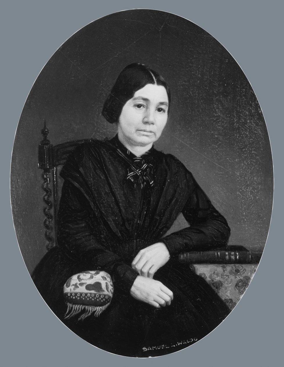 Bir Hanımefendinin Portresi, ca. 1850. by Samuel Lovett Waldo