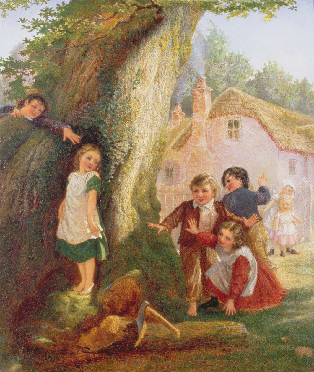 ಹೈಡ್ ಅಂಡ್ ಗೋ ಸೀಕ್, 1869 ಟರ್ಕ್ by Samuel McCloy