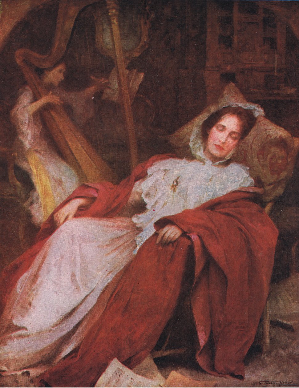 Düşler, Bibbys Yıllık by Samuel Melton (after) Fisher