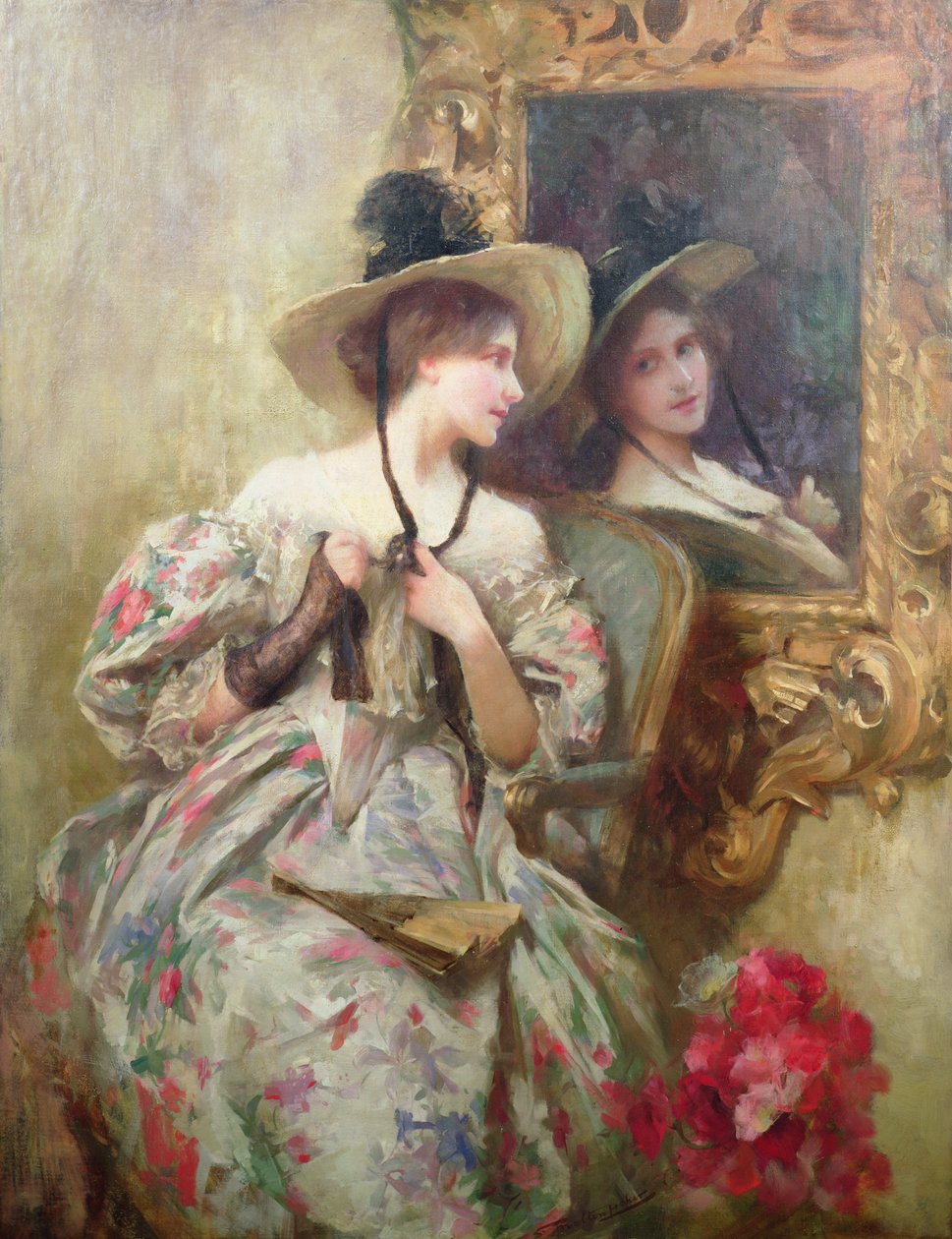 Yansımalar (tuval üzerine yağlıboya) by Samuel Melton Fisher