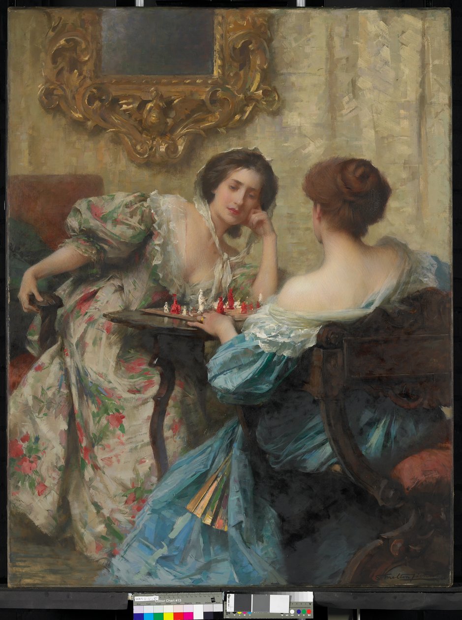 Satranç Oyuncuları by Samuel Melton Fisher