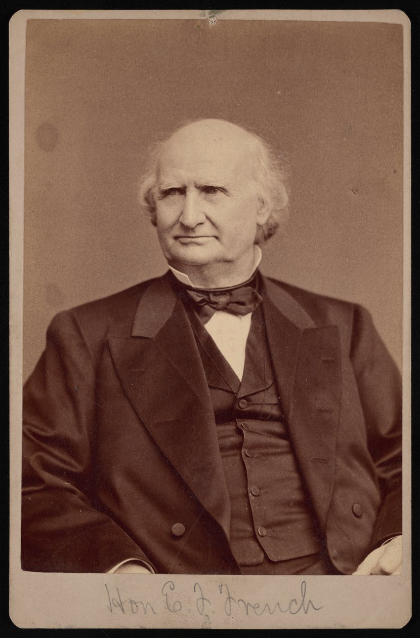 Ezra Bartlett Fransız Portresi 1810-1880, 1878. by Samuel Montague Fassett