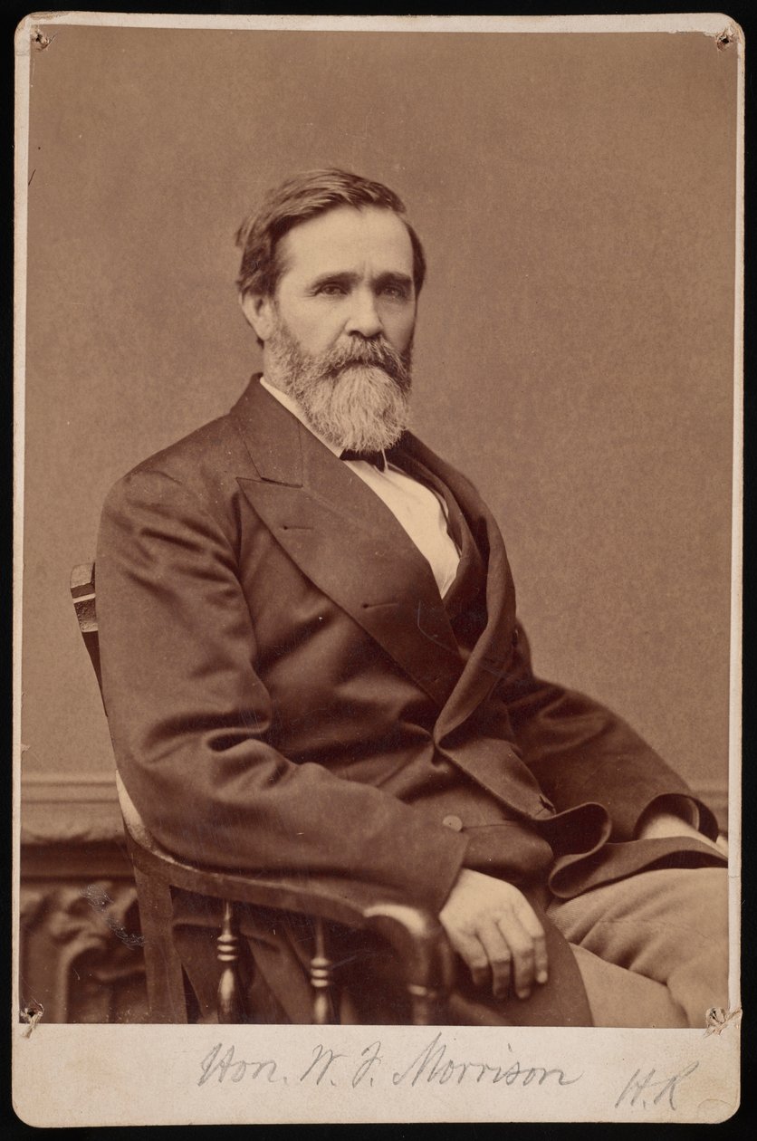 Hon portresi. W.F. Morrison, 1876 ve 1880 Arası. by Samuel Montague Fassett