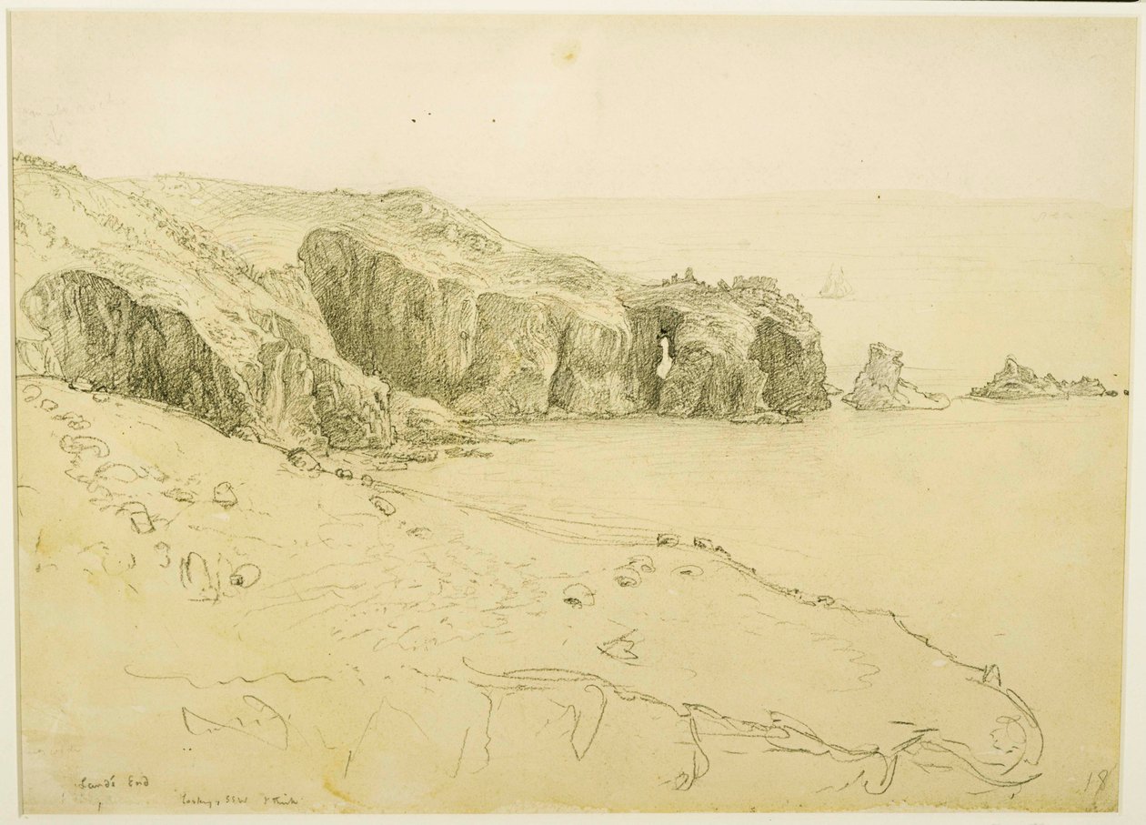 Pele Noktası, Arazinin Sonu by Samuel Palmer
