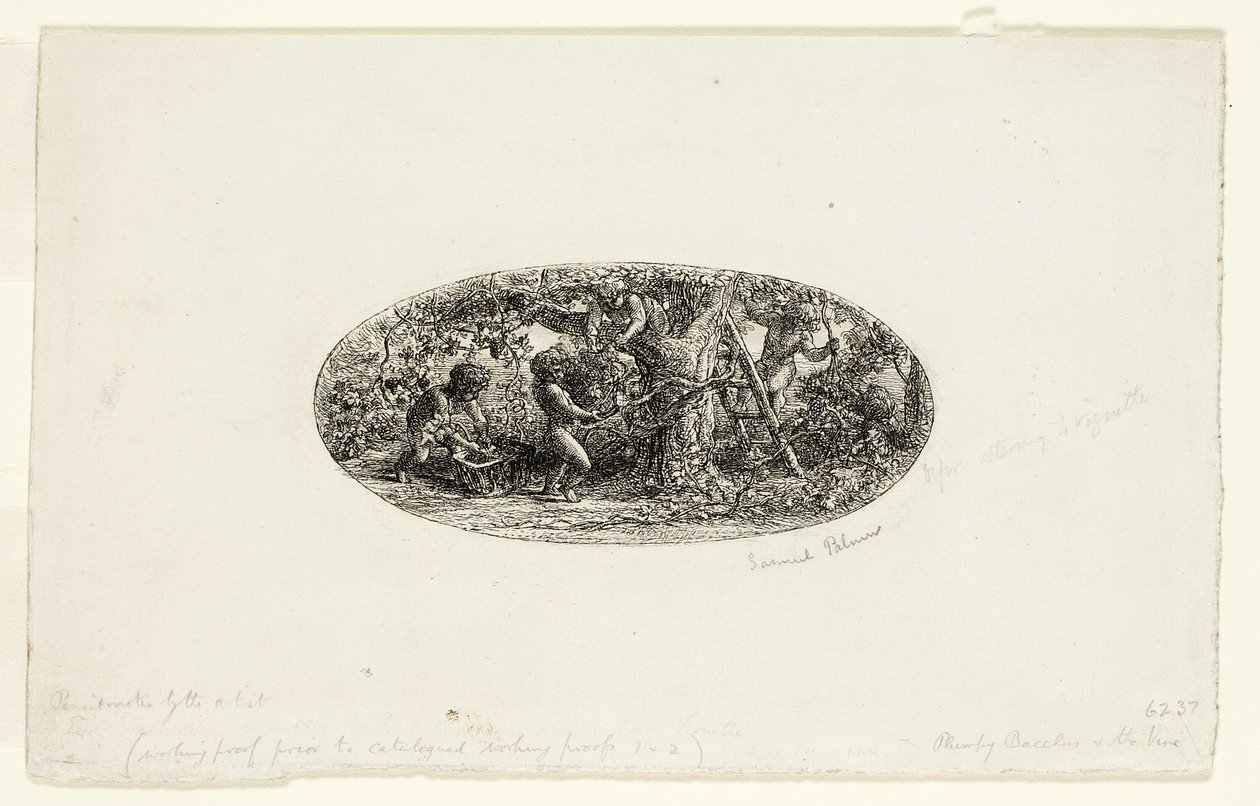 dolgun bacchus by Samuel Palmer