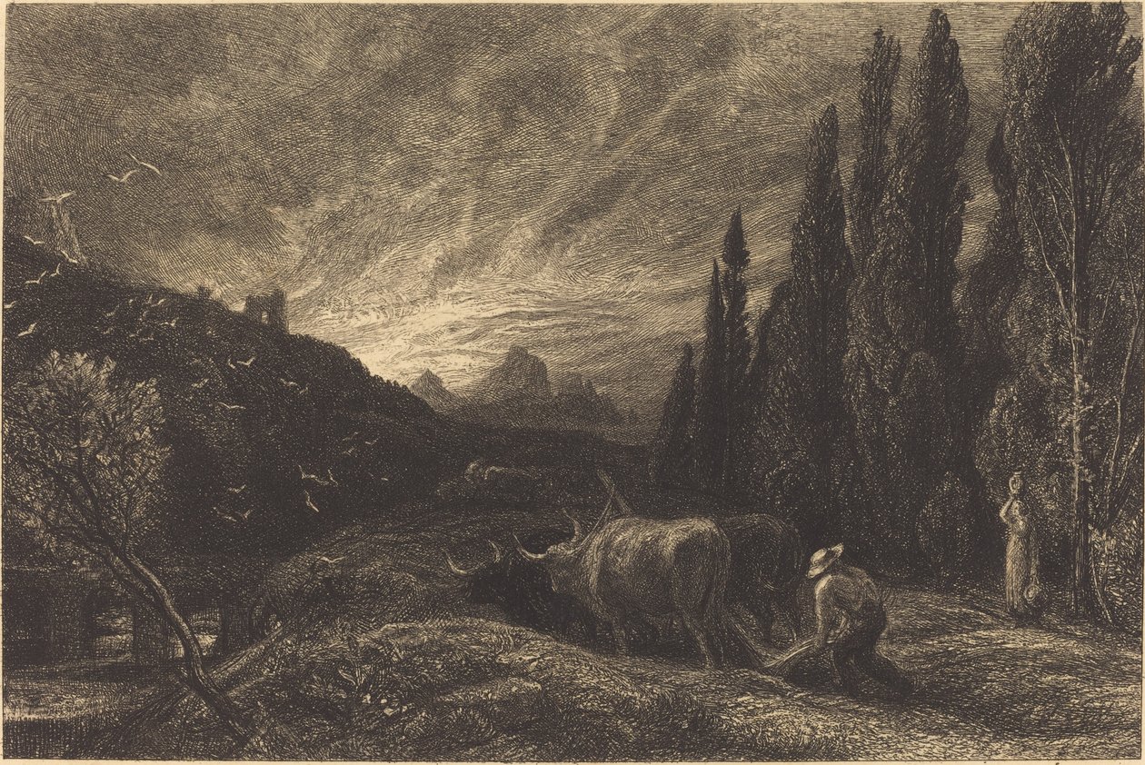 Erken Pullukçu by Samuel Palmer