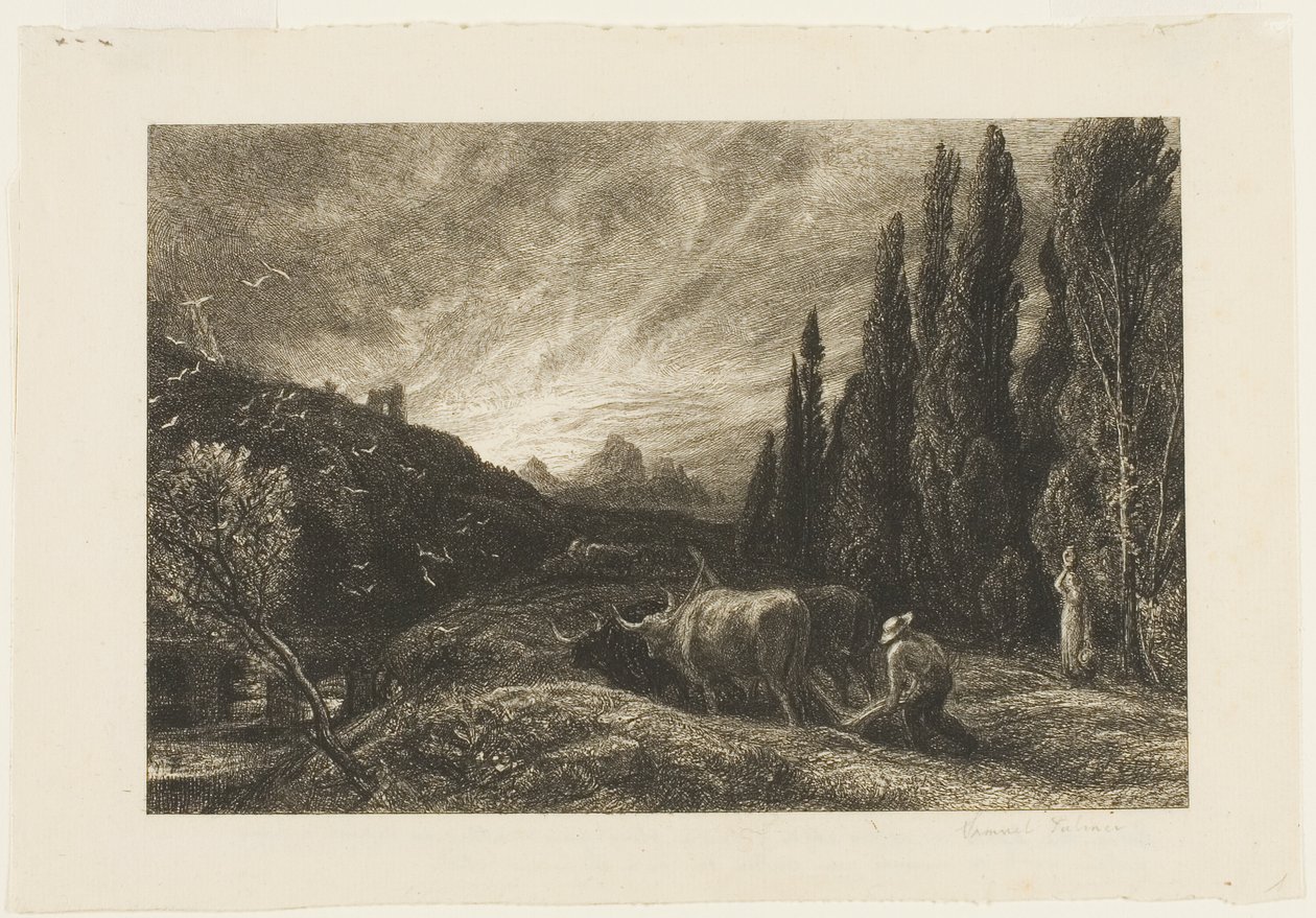 Erken Pullukçu by Samuel Palmer