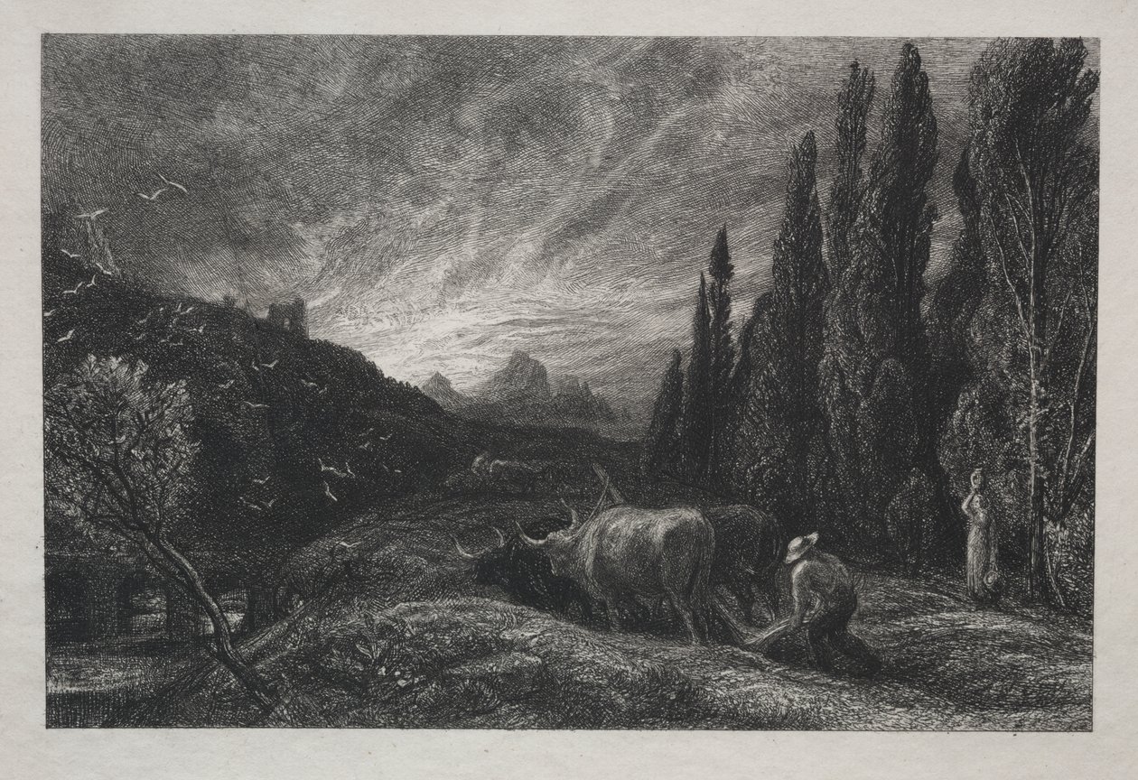Erken Pullukçu by Samuel Palmer