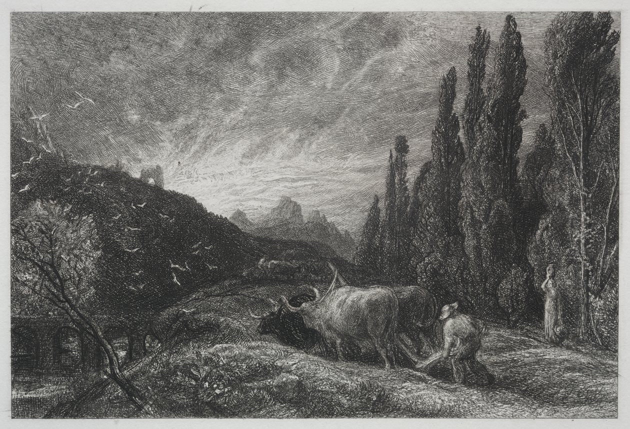 Erken Pullukçu by Samuel Palmer