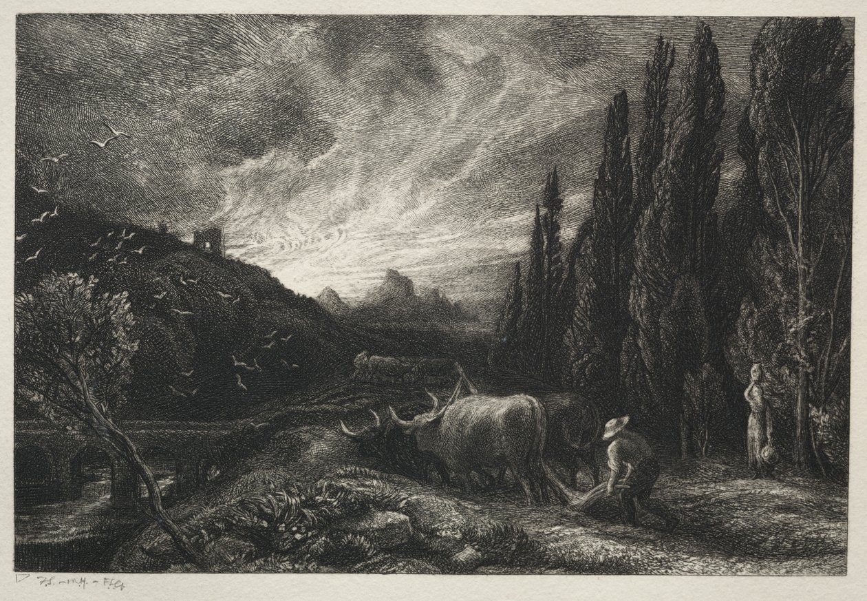 Erken Pullukçu by Samuel Palmer