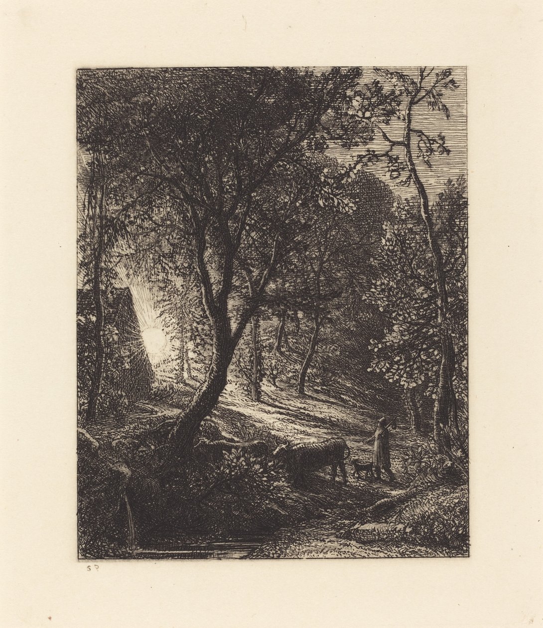 çoban kulübesi by Samuel Palmer