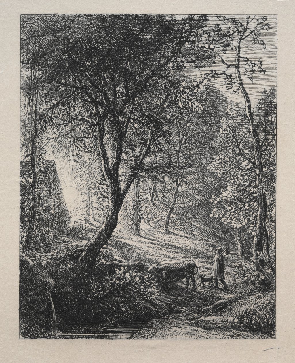 Çobanın Kulübesi by Samuel Palmer