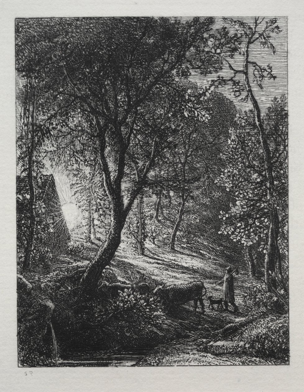 Çobanın Kulübesi by Samuel Palmer