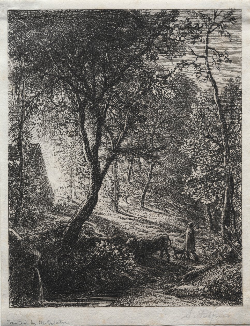 Çobanın Kulübesi by Samuel Palmer