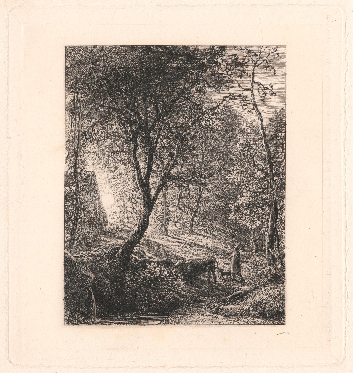 Çoban Kulübesi by Samuel Palmer