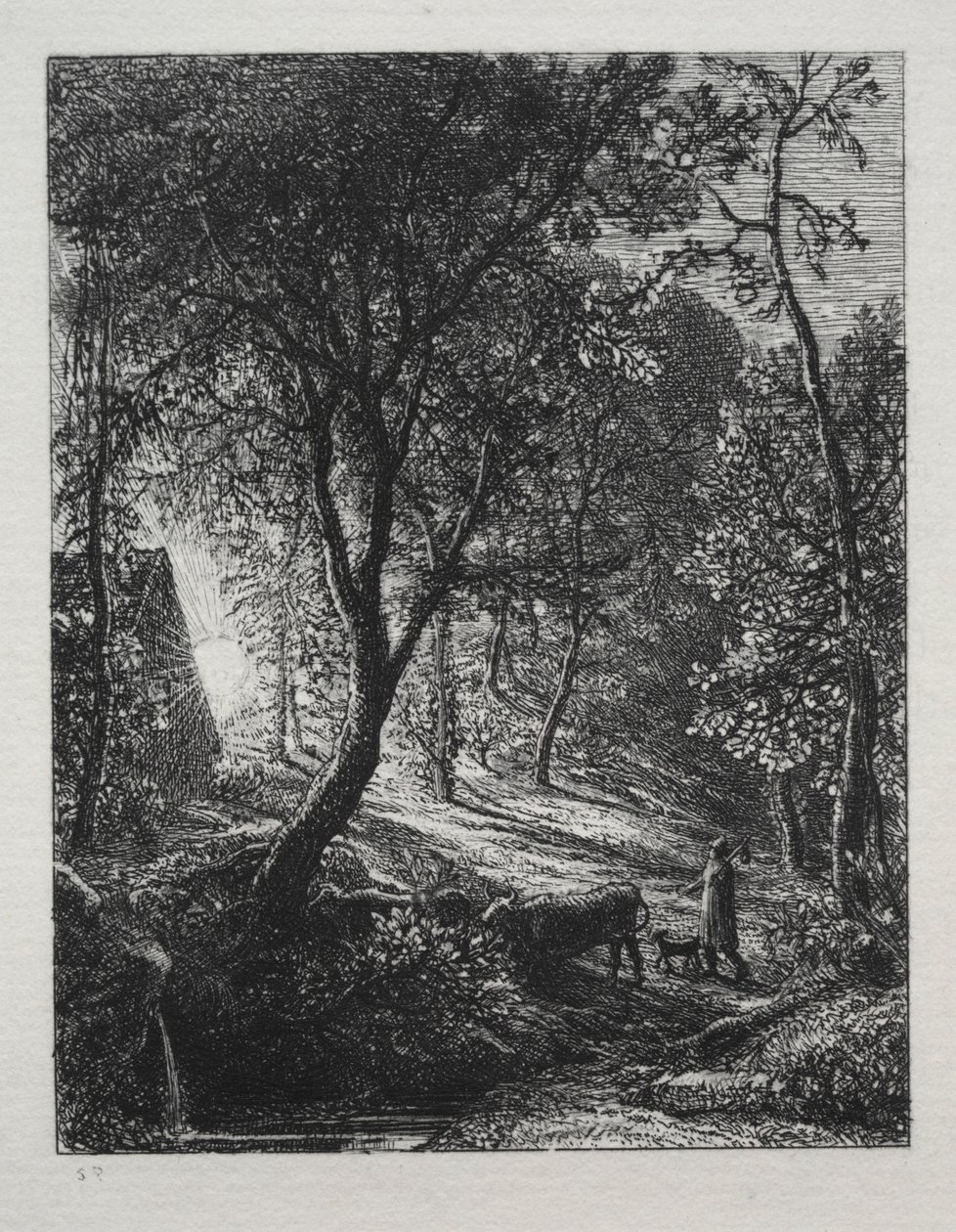 Çobanların Kulübesi, 1850. by Samuel Palmer