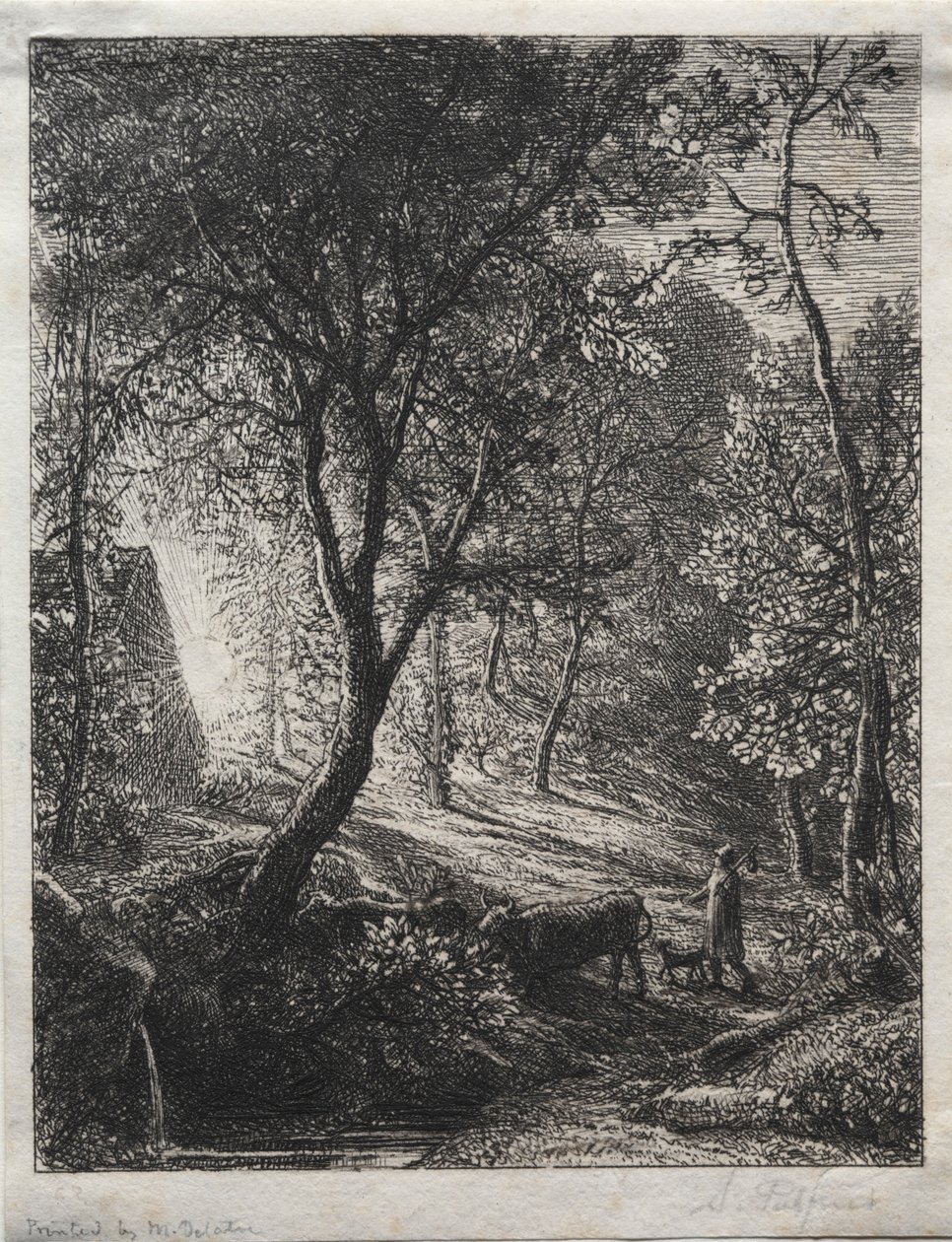 Çobanların Kulübesi, 1850. by Samuel Palmer