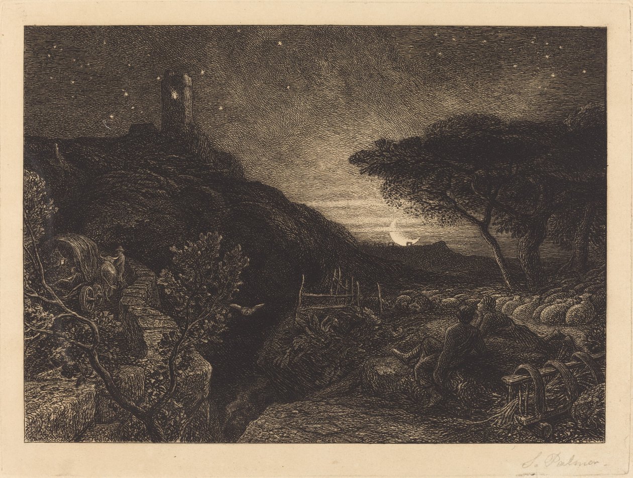 Yalnız Kule by Samuel Palmer