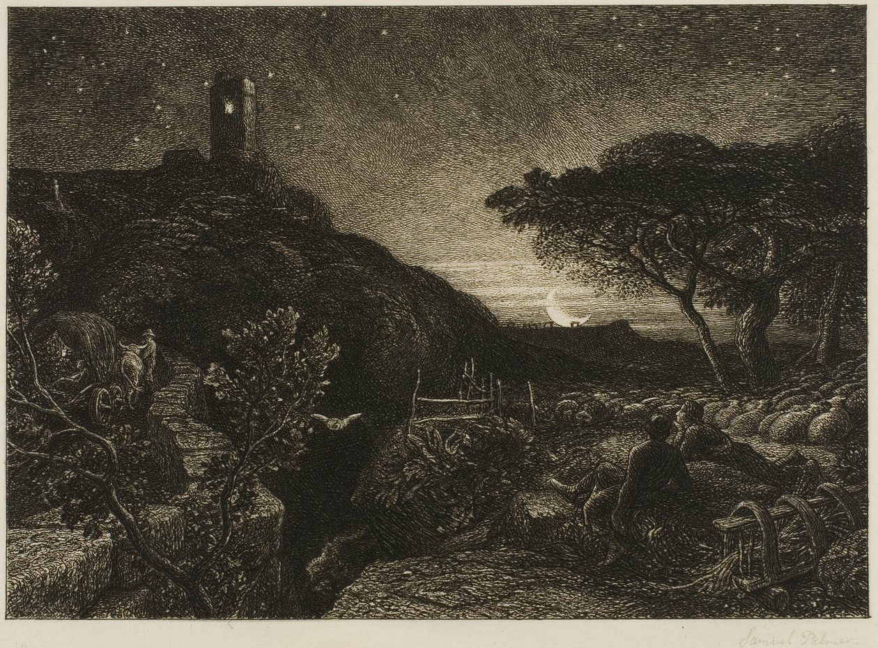 Yalnız Kule by Samuel Palmer