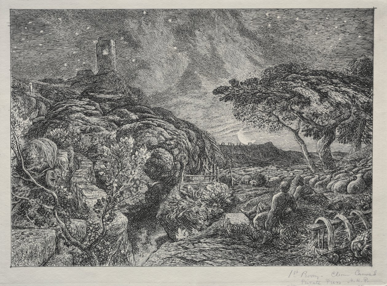 Yalnız Kule by Samuel Palmer