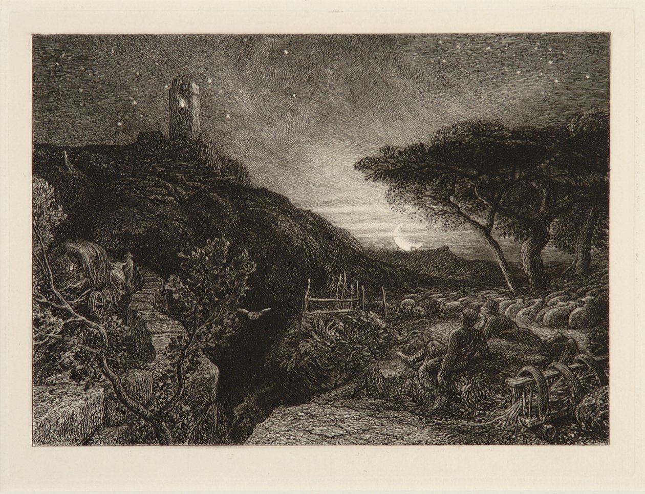 Yalnız Kule by Samuel Palmer