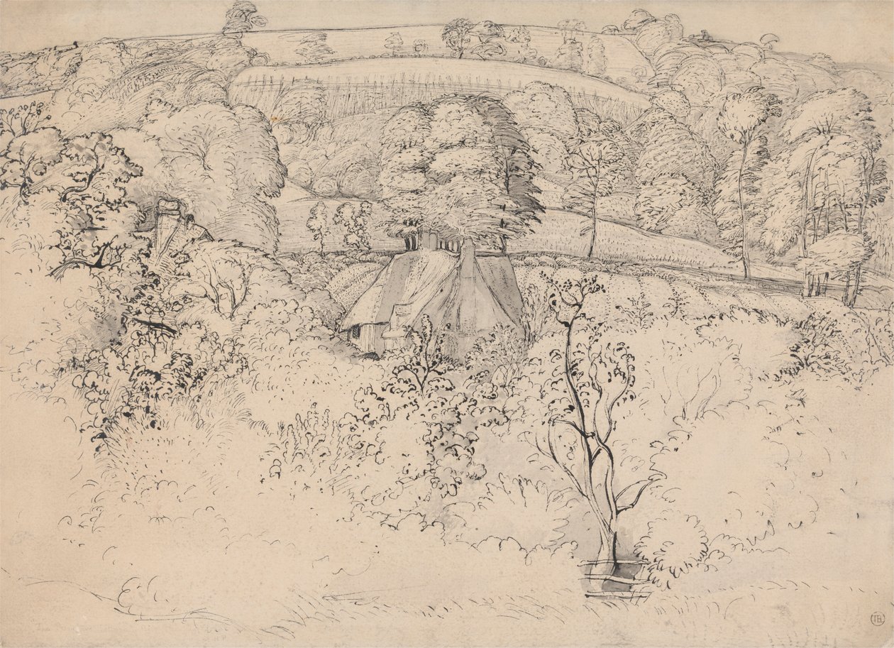 İlkel Kulübe, Shoreham by Samuel Palmer