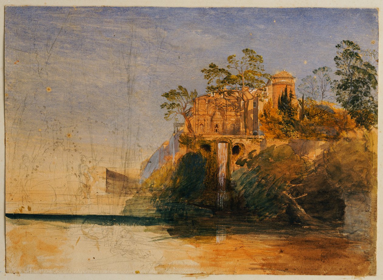 Su Organı, Tivoli by Samuel Palmer