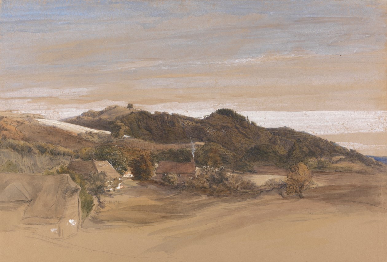 Underriver Hills, Sevenoaks, Kent yakınlarında, J. Herries, Esq. by Samuel Palmer
