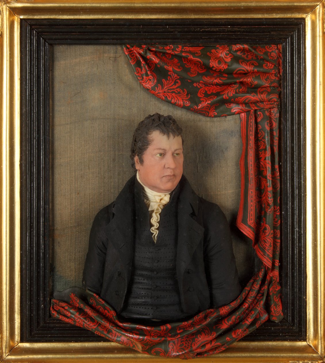 William Cowdroy'un Portresi, c.1810 (balmumu) by Samuel Percy