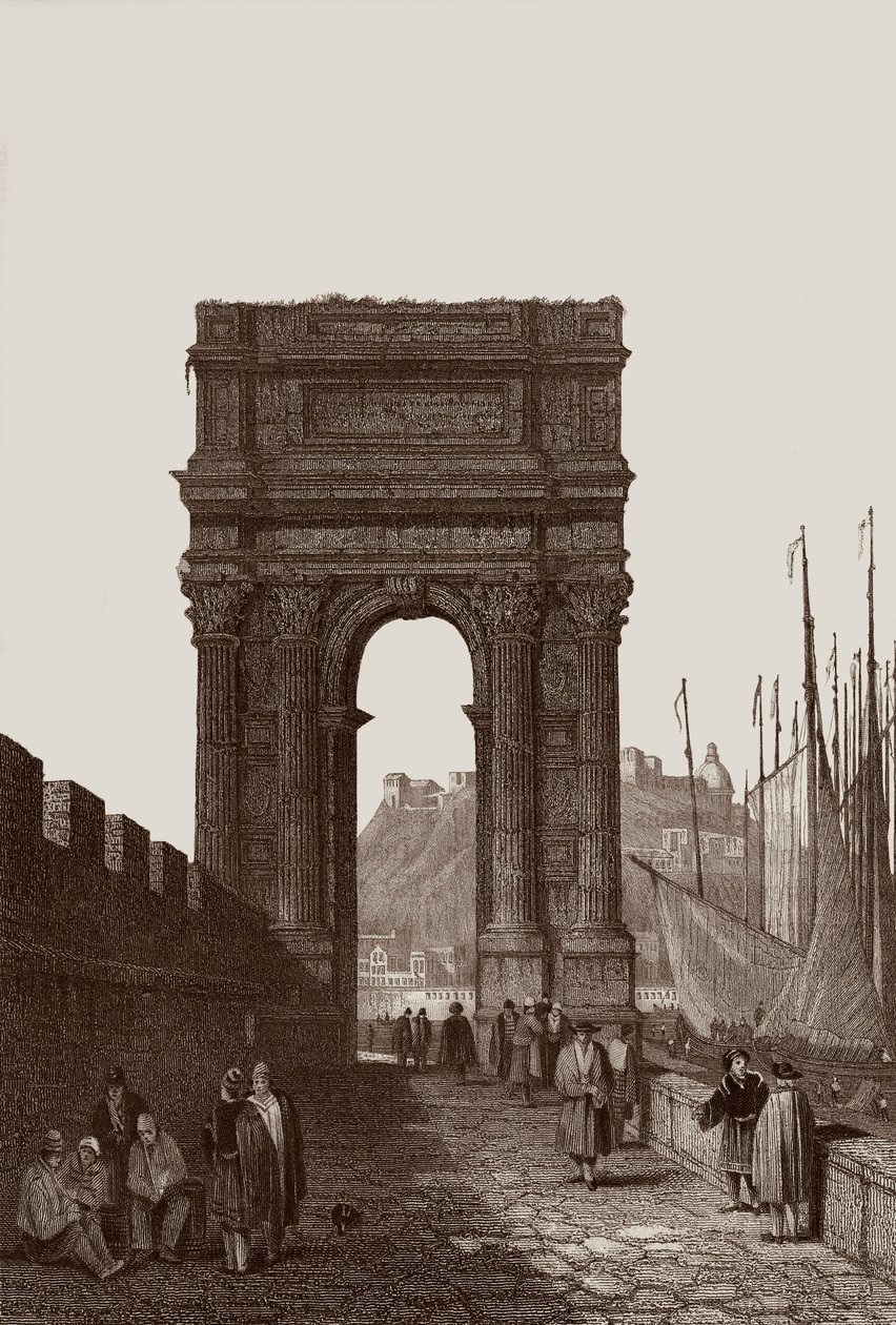Trajan Kemeri by Samuel Prout