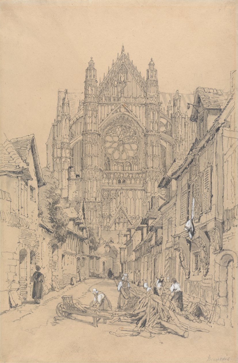 Beauvais Katedrali by Samuel Prout