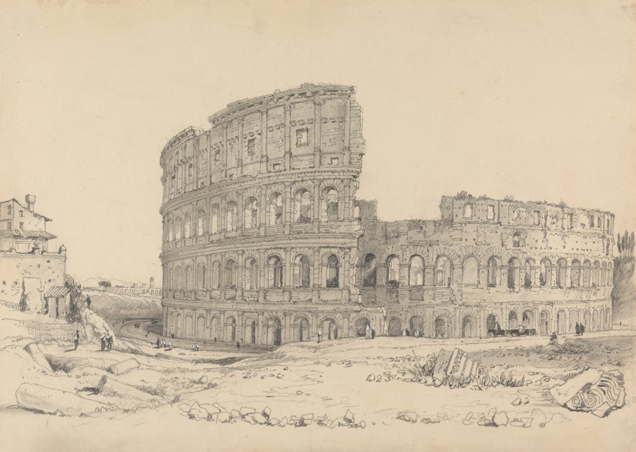 Kolezyum, Roma by Samuel Prout