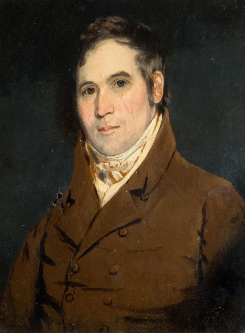 Kendi Portresi, Samuel Raven, 1816. by Samuel Raven